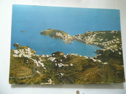 Cartolina Viaggiata "PONZA - Panorama Dall'aereo" 1980 - Latina