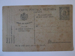 Roumanie Entier Pos.militaire Gratuite Roi Carol I:Arme D'Operations/Romania Free Military Pc.Carol I:Army Of Operations - Briefe U. Dokumente