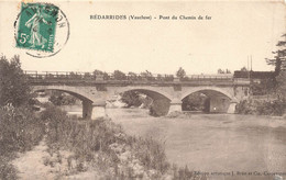 BEDARRIDES : PONT DU CHEMIN DE FER - Bedarrides