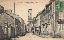 St étienne De Montluc * La Grande Rue Du Village * Villageois - Saint Etienne De Montluc