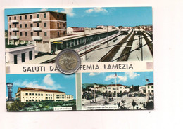 MM2490 Calabria SANT'EUFEMIA LAMEZIA TERME Stazione Ferroviaria Catanzaro 1966 Viaggiata - Lamezia Terme