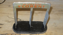 Présentoir REGLISSE FLORENT En Tole - Tin Signs (after1960)