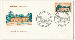 MADAGASCAR - Enveloppe FDC - Journée Du Timbre 1965 - 8 Mai 1965 - Tananarive - Madagaskar (1960-...)