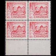 CANADA 1967 - Scott# 476 Christmas Block 3c MNH - Unused Stamps