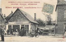 76  Londinieres  - Albert Moisant  - Automobiles Et Cycles De Manufactures Francaises - Londinières