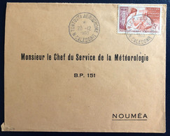 Nouvelle Calédonie N°295 Sur Enveloppe TAD TONTOUTA AERODROME 20.12.1960 - (B4570) - Lettres & Documents