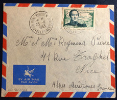 Nouvelle Calédonie Divers Sur Enveloppe TAD PONERIHOUEN 23.11.1953 - (B4599) - Covers & Documents