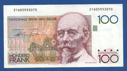 BELGIUM - P.142a(5) - 100 Francs 1982-1994 VF/XF, Serie 21605933070 - 100 Francs