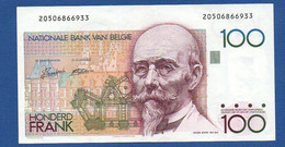 BELGIUM - P.142a(6) - 100 Francs 1982-1994 XF, Serie 20506866933 - 100 Frank