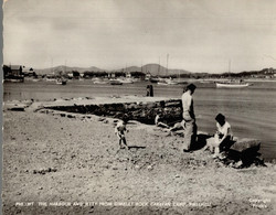 CPSM The Harbour And Jetty From Gimblet Rock Caravan Camp, Pwllheli - Animée - Gwynedd