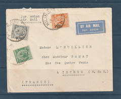 Kenya - Enveloppe ( Messageries Maritimes ) Tamatave - Cachet Kilindini Pour Istres ( France ) Par Avion - 1934 - Kenya & Oeganda