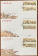China FDC/2022-8 Ancient Paintings — The Prosperity Of Suzhou 3v MNH - 2020-…