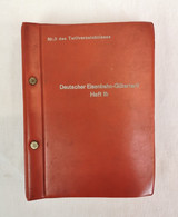 Deutscher Eisenbahn-Gütertarif Heft 1b. Nr. 3 Des Tarifverzeichnisses. - Transport