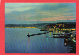 06 - Nice - Vue Générale Aérienne De Nuit - CPM - Carte Neuve - Voir Scans Recto-VersoEDIT GILLETA - Nice Bij Nacht