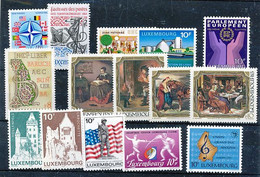 TIMBRE STAMP ZEGEL LUXEMBOURG PETIT LOT TOUS  XX - Andere & Zonder Classificatie