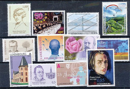 TIMBRE STAMP ZEGEL LUXEMBOURG PETIT LOT TOUS  XX - Andere & Zonder Classificatie