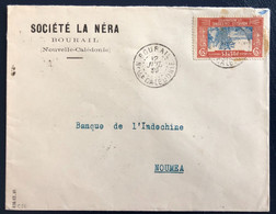 Nouvelle Calédonie Divers Sur Enveloppe TAD BOURAIL 12.7.1939- (B3894) - Storia Postale