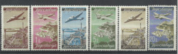 YUGOSLAVIA   YVERT  AEREO   17/22     MH  * - Luchtpost