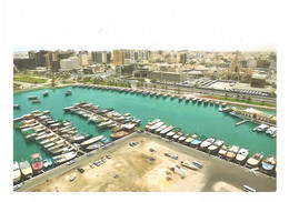 Postcard With Amazing Modern View Of Doha Qatar - Buildings Arabian Sea Art Architecture Skyscrapers Scenery - Qatar