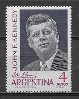 Argentina 1964 John Kennedy Portrait MNH Stamp - Ungebraucht