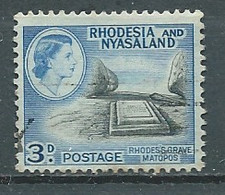 RHODESIE ET NYASSALAND  - Yvert N° 23 OBLITERE - AE24830 - Rhodesië & Nyasaland (1954-1963)
