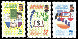 (095) Brunei / 1998 / National Services / Staatliche Dienste ** / Mnh  Michel 549-551 - Brunei (1984-...)