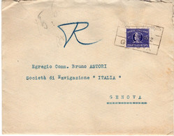 Italy 1952  Recapito Autorizzato Cover - Andere & Zonder Classificatie