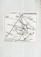 10 Juin 1940 Lépinais Neuflize Alincourt Perthes Annelles Biermes Couroy Hauviné Juniville - 1939-45