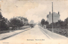 FRANCE - 95 - MONTMAGNY - Rue De La Gare - Editeur Réveillé - Carte Postale Ancienne - Montmagny