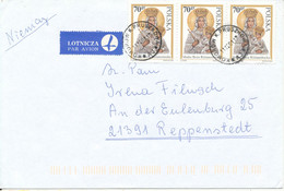 Poland Cover Sent To Germany 11-12-2001 Topic Stamps - Briefe U. Dokumente