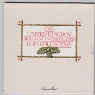 UK - 1987 Year Set BUNC Royal Mint Presentation Pack - Mint Sets & Proof Sets