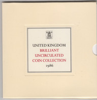 UK - 1986 Year Set BUNC Royal Mint Presentation Pack - Mint Sets & Proof Sets