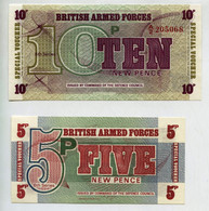 BRITISH ARMED FORCES 5+10 NEW PENCE SPECIAL VOUCHER ISSUED BY COMMAND OF DEFENCE COUNCIL FDS - [ 7] Errors & Varieties