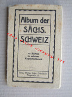 Germany / Album Der SÄCHS SCHWEIZ - 12 Karten In Echtem Kupfertiefdruck ( Verlag Philipp Krebs ) - Bastei (sächs. Schweiz)