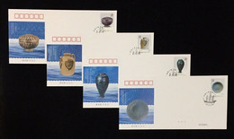 China FDC/2021-11 Silk Road Cultural Relics 4v MNH - 2020-…