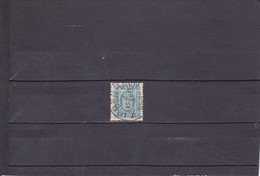 4 ÖRE/BLEU/OBLITéRé/DENTELé 13 3/4 /N° 6 YVERT ET TELLIER 1875-1902 - Officials