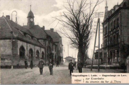 57 HAGENDINGEN HAGONDANGE   La Gare - Hagondange