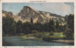 4841  98 Yosemite National Park, Half Dome From The Floor Of The Valley  1927 - USA National Parks