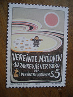 1989 UNPA Wien 10 Jahr Wiener Büro Der Vereinten Nation 10 Années Bureau  Des Nations Unies à Vienne - Lettres & Documents