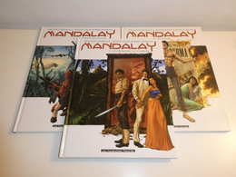 LOT EO MANDALAY TOMES 1/2/3/ TBE - Bücherpakete