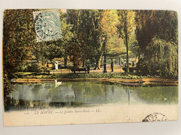 CPA - 76 - LE HAVRE - Le Jardin Saint Roch - LL N° 130 - Square Saint-Roch