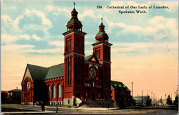 Washington Spokane Cathedral Of Our Lady Of Lourdes - Spokane