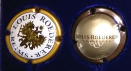 2 PLAQUES DE MUSELET DE CHAMPAGNE " LOUIS ROEDERER " - Roederer, Louis