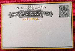 AFRIQUE CENTRALE ANGLAISE BRITISH CENTRAL AFRICA ENTIER POSTAL STATIONERY NEUF TB - East Africa & Uganda Protectorates