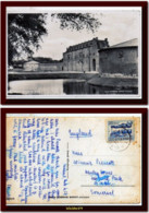 1957 Sweden Sverige Postcard Slott Malmoehus Sent Malmo To England 2scans - Altri & Non Classificati
