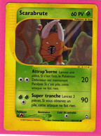 Carte Pokemon Francaise 2002 Wizards Aquapolis 101/147 Scarabrute 60pv Bon Etat - Wizards