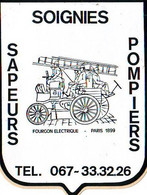 ECUSSON Sapeurs Pompiers SOIGNIES - Firemen