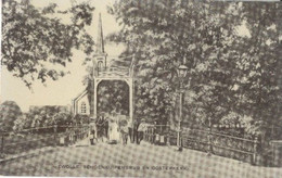 Zwolle, Schoenkuipenbrug En Oosterkerk     (Een Raster Op De Kaart Is Veroorzaakt Door Het Scannen) - Zwolle