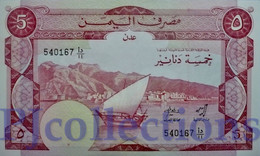 YEMEN DEMOCRATIC REPUBLIC 5 DINARS 1984 PICK 8a UNC - Yémen