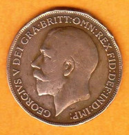 Grande Bretagne - 1 Penny Edouard VII - 1920 - Other & Unclassified